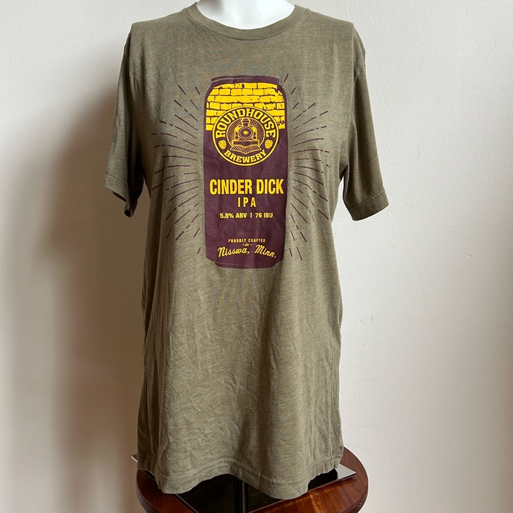 Roundhouse brewery cinder dick tee medium